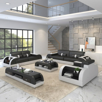 Zestaw sofowy 31 miejsce do siedzenia Material Design Couch Podkładka Sofy Modern Ustawić Grupa