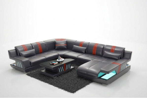 Sofa UForm Skórzana Sofa Kanapa Żywy krajobraz Ustawić Design Modern