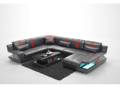 Sofa UForm Skórzana Sofa Kanapa Żywy krajobraz Ustawić Design Modern