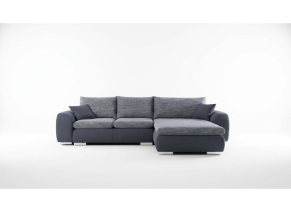 Narożnikowa kanapa Funkcja łóżka Kanapa Szary Podkładka Kanapy Włókienniczy Sofy Sofa