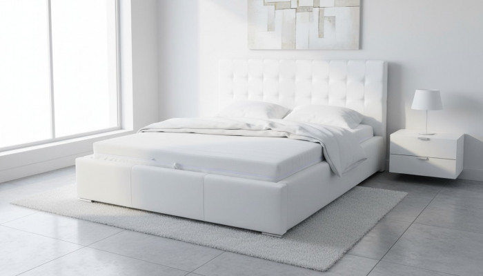 łóżko Hotel Włókienniczy Design Łóżko Double Marriage Modern Sleep Pokój Luxury