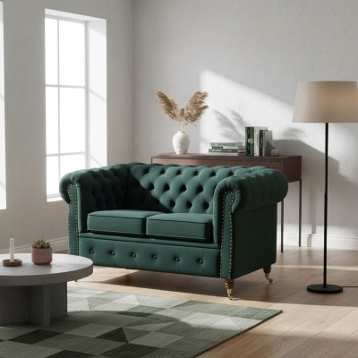 Sofa 2 miejsce do siedzenia Sofa Siedziba Kanapa Podkładka Ustawić Nowoczesne Kanapy Nowa Dwumiejscowa