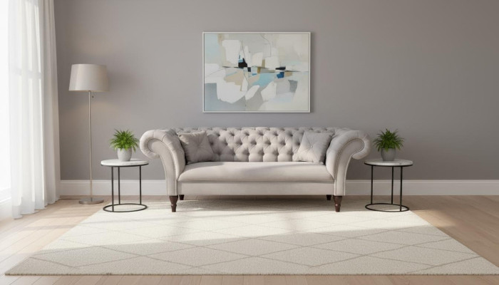 3 miejsce siedzące Kanapa Podkładka Sofa Chesterfield Kanapy Trzyosobowa sztuczna skóra