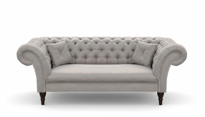 3 miejsce siedzące Kanapa Podkładka Sofa Chesterfield Kanapy Trzyosobowa sztuczna skóra