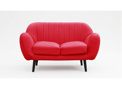 Sofa 2 miejsce do siedzenia Design Sofy Modern Podkładka Materiał Siedziba Dwumiejscowa Skóra Nowość