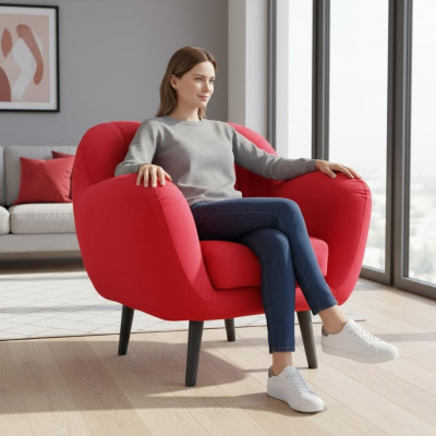 Lounge Luxury TV Club Podkładka miejsce siedzące Design Fotel Sofa Couch Relaks