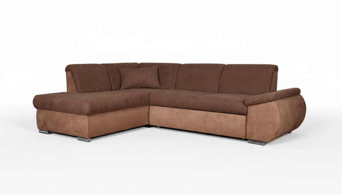 Funkcja łóżka Materiał Narożnikowa kanapa Sofa w kształcie litery L Podkładka Design Couch Włókienniczy