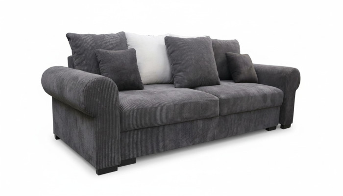 Sofa rozkładana duża xxl Lümmel kanapa do salonu 256cm Funkcja łóżka sofa