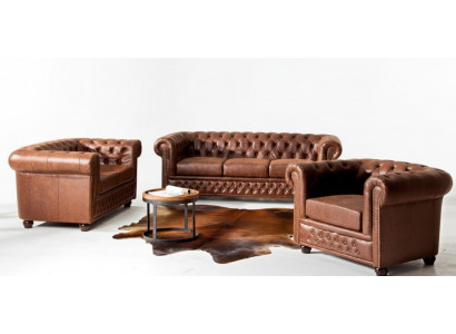 Zestaw sofowy 3+2 miejsce do siedzenia Nowy zestaw Design Sofy Podkładka Deco Kanapy Skóra