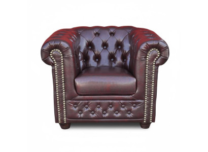 Chesterfield Fotel TV Couch 1 miejsce do siedzenia Sofa Materiał Włókienniczy Kanapy Podkładka