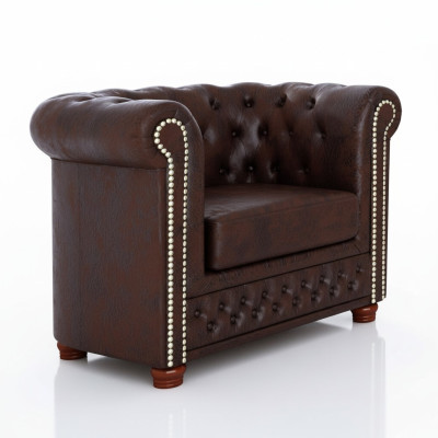Fotel Design Couch Sofa Relaks Lounge Club Podkładka Luksusowe miejsce do siedzenia przy telewizorze