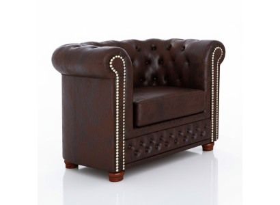 Fotel Design Couch Sofa Relaks Lounge Club Podkładka Luksusowe miejsce do siedzenia przy telewizorze