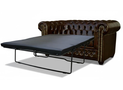 Sofa 2 miejsce do siedzenia Couch Design Podkładka Modern Skóra Materiał Funkcja łóżka Dwumiejscowego
