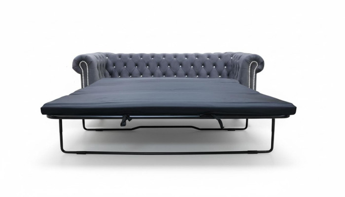 Chesterfield 3 miejsce do siedzenia Funkcja łóżka Sofa Couch Podkładka Ustawić Couches Sleep
