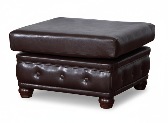 Podnóżek Club Lounge Stołek Skóra Włókienniczy Ottoman Designer Pufa Ottoman Nowy