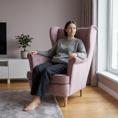 Luksusowy telewizor Relaks Chesterfield Club Fotel Cheserfield Lounge 1 miejsce siedzące
