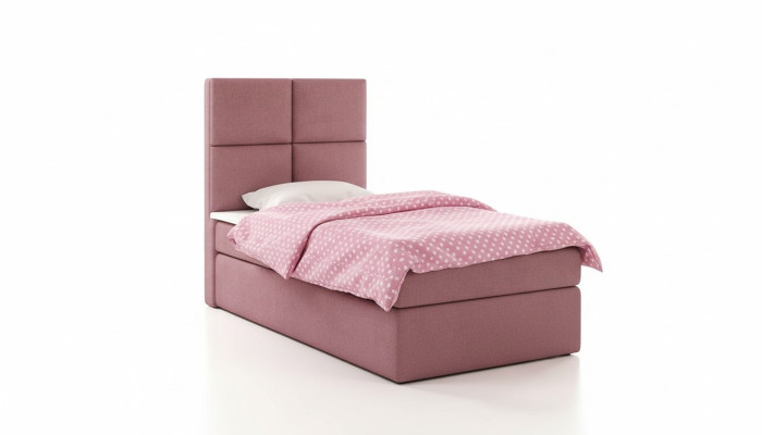 Hotel Łóżko Boxspring Blue Design Łóżko Big Podkładka Małżeństwo Luksusowe łóżko