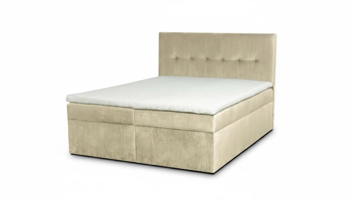Design Chesterfield łóżko Podwójne łóżko Hotel Luxury 180x200 Double Włókienniczy
