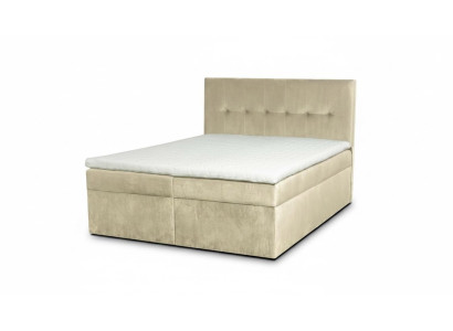 Design Chesterfield łóżko Podwójne łóżko Hotel Luxury 180x200 Double Włókienniczy