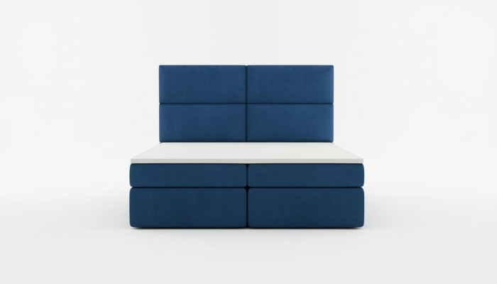 Łóżko tapicerowane Design Łóżko Sypialnia Włókienniczy Skóra Podkładka Łóżko Hotelowe Boxspring