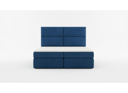 Łóżko tapicerowane Design Łóżko Sypialnia Włókienniczy Skóra Podkładka Łóżko Hotelowe Boxspring