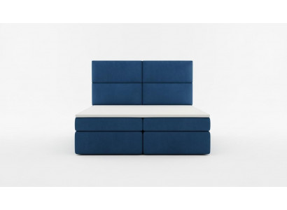 Łóżko tapicerowane Design Łóżko Sypialnia Włókienniczy Skóra Podkładka Łóżko Hotelowe Boxspring