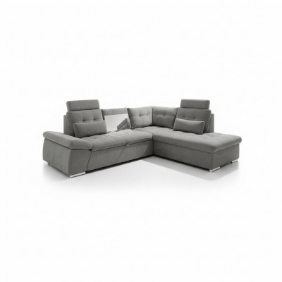 Design Narożnikowa kanapa Sofa rozkładana w kształcie litery L Funkcja łóżka Podkładka rozkładana sofa Włókienniczy