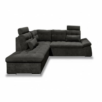 Narożnikowa kanapa Sofa w kształcie litery L Couch Design Podkładka Modern Włókienniczy funkcja łóżka Materiał