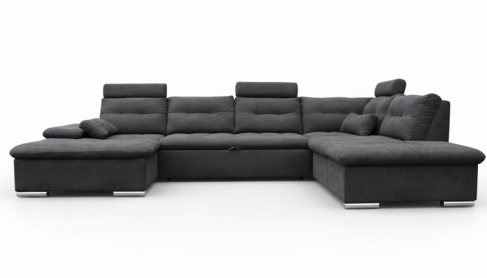 Narożnikowa kanapa Sofa w kształcie litery U Żywy krajobraz Ustawić Materiał sof funkcja spania