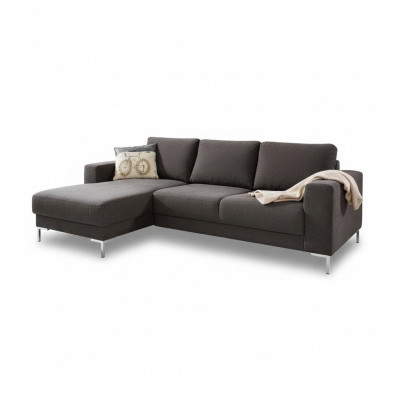 Żywy krajobraz L-Shape Narożnikowa kanapa Couch Design Podkładka Włókienniczy Ustawić Sofa