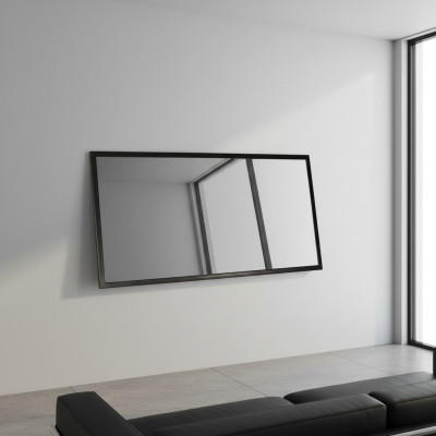 Lustro Rama lustro ścienne Klasyczny wzór Lustro 120 * 60 cm duże Drewno Nowość