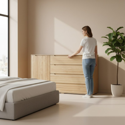 Kredens 150cm Kredens Szafa Kredens Drewno Szafa Meble Komody Solidne drewno