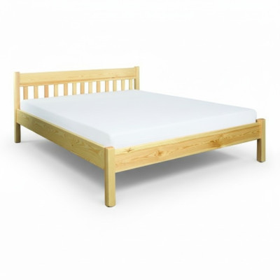 Solidne drewno Łóżko 180x200 Podwójne łóżko sosnowe Solidny Hozbett łóżko z litego drewna 180x200