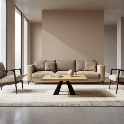 stolik kawowy Sofa stoły Bok sofy Tabela Oryginalne Drewno Massive Meble 100x60cm
