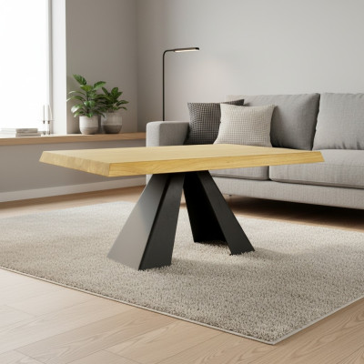 Design stolik kawowy stół do salonu sofa Stolik Solidny Lite drewno Drewno