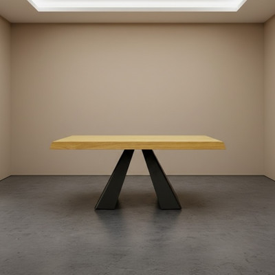 Design X Nogi stolik kawowy Kiefer Solidny Oryginalne Drewno Meble Boczne Tablica stoły