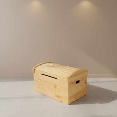 Deko Box Lite drewno Meble Drewno Meble Praca fizyczna Schatule Skrzynia Prawdziwe drewno 68x44cm
