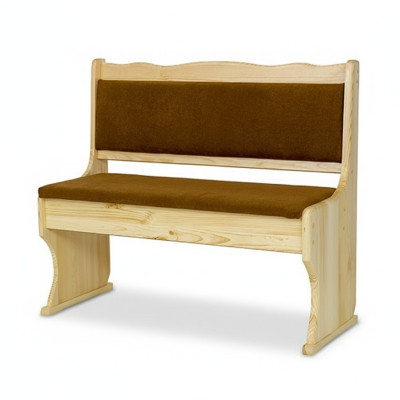 Ławka drewniana Kanapa 100 cm sosna Lite drewno solidne Meble ława kuchenna Oryginalne Drewno