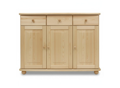 Kredens Kredens sosnowy Solidny salon z litego drewna Solidne drewno