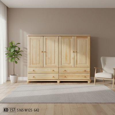Kredens Design Kredens Szafa Kredens Komody z prawdziwego drewna