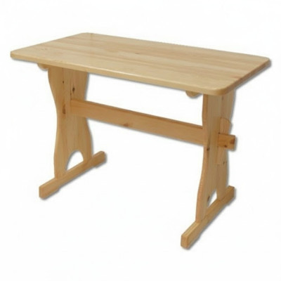 Stół obiadowy Drewno stoły Living Jadalnia Pokój Tabela 120x60 Solidne drewno stoły do ​​jadalni Prawdziwe drewno