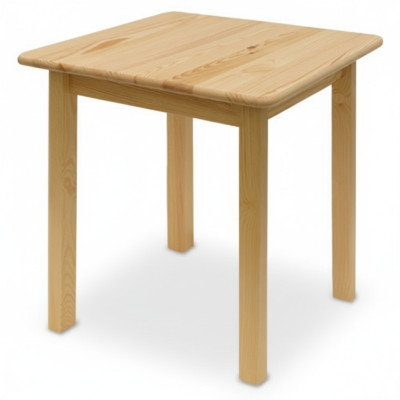 Stół obiadowy Drewno stoły Living Jadalnia Pokój 75x75 Solidne drewno stoły do ​​jadalni Prawdziwe drewno Tabela