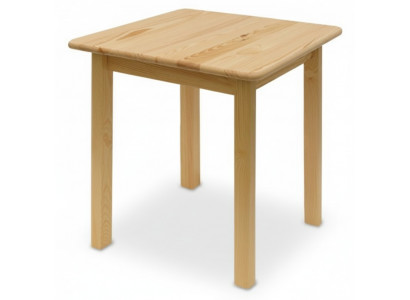 Stół obiadowy Drewno stoły Living Jadalnia Pokój 75x75 Solidne drewno stoły do ​​jadalni Prawdziwe drewno Tabela