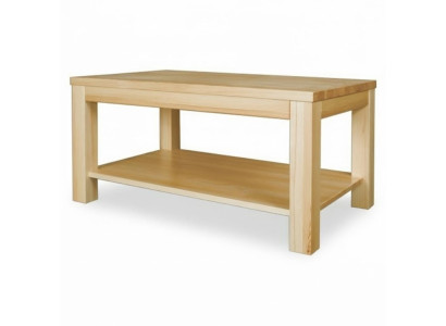 Stolik drewniany Stoliki do kawy z Drewno masywny salon Meble 120x70cm stoły Solidny