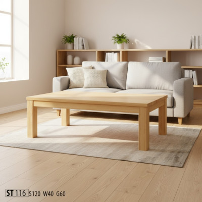 stolik kawowy drewniany stół Prawdziwe drewno Stoliki do kawy blat Tabela 120x60 Stolik