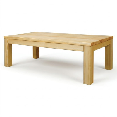 stolik kawowy drewniany stół Prawdziwe drewno Stoliki do kawy blat Tabela 120x60 Stolik