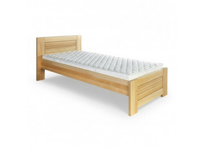 Łóżko drewniane Oryginalne Drewno Łóżko Sypialnia Hotel 100x200 Style Massive Meble bed