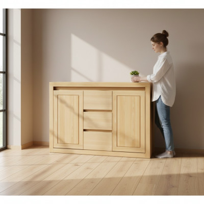Design Komody Szafa Szafka Szafki Kredens Solidny Meble Drewno Kredens
