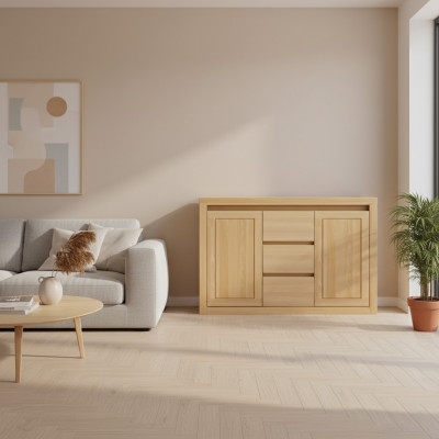 Design Komody Szafa Szafka Szafki Kredens Solidny Meble Drewno Kredens