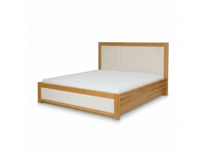 Łóżko Solidne drewno Łóżko małżeńskie Buk Sypialnia Meble Drewno Nowe 180x200cm